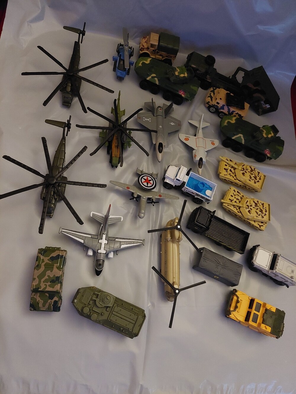 Lot Of Military Vehicels Tanks Trucks Jets Airplanes Gi Joe Tank